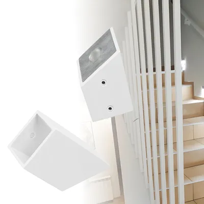 Obrázok produktu pre Držiak zábradlia s rozetou pre štvorhranný profil 25 x 25 mm, šikmé upevnenie 32°, biely