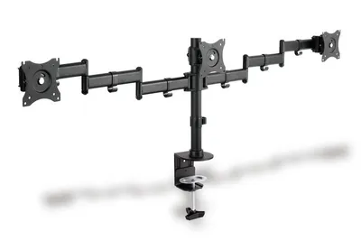 Obrázek produktu pro Digitus DA-90362, Svorka, 8 kg, 68,6 cm (27"), 100 x 100 mm, Nastavení výšky, Černá