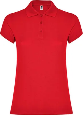 Immagine prodotto di Roly PO6634 | Polo donna Star Woman, Piqué - Colore: Rosso 60 - Taglia: M