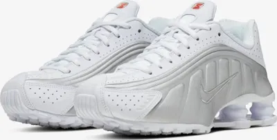 Immagine prodotto di Nike Shox R4 "Bianco Argento Metallico", Bianco, Taglia: 44