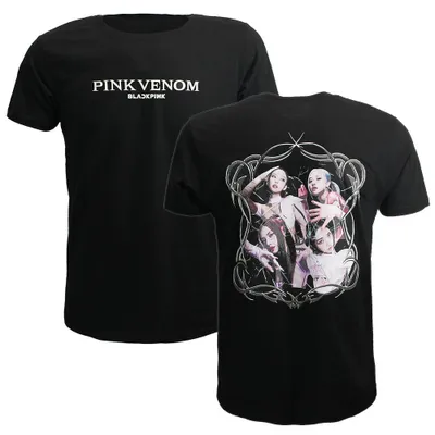 Immagine prodotto di Maglietta BlackPink Pink Venom Merchandising ufficiale della band - L