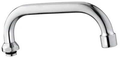 Produktbild von Aqualine Wasserauslauf, 176mm, U-Form, Chrom