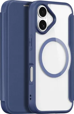 Produktbild von Etui Dux Ducis Skin X Pro Na Iphone 17 Air Z Magsafe I Portfelem - Niebieskie