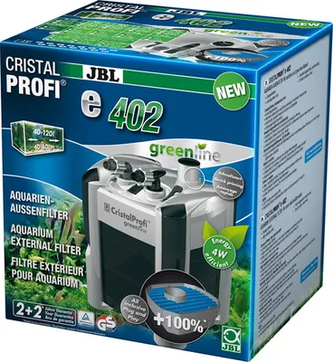 Obrázok produktu pre Vonkajší filter do akvária JBL CristalProfi e402 Greenline 40-120 l