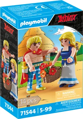Produktbild von PLAYMOBIL Asterix 71544 Asterix: Tragicomix und Falbala