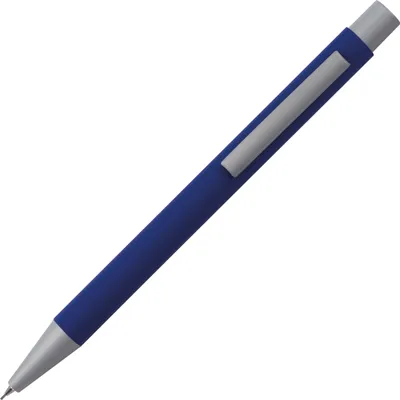 Produktbild von Druckbleistift aus Metall / Farbe: blau