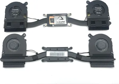 Image de Ventilateur de refroidissement FAN cooler avec radiateur compatible pour P/N : AT0S9001SS0