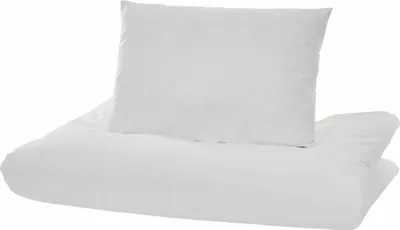 Produktbild von Ibena Bedfine Astana Allergieschutzbezüge 135x200 cm, Kissen 40x80 cm - Schutzbezug weiß, Encasing aus Polyester