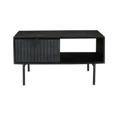 Productafbeelding van StarFurn Salontafel Madison Zwart 80x80cm