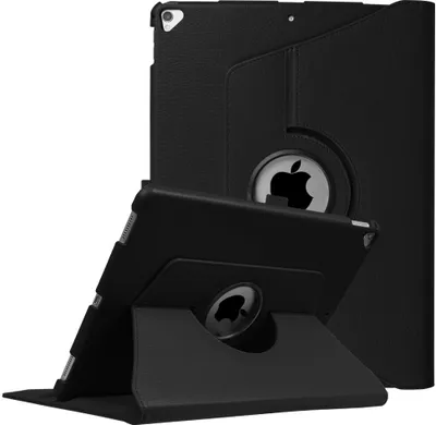 Produktbild von Fintie Hülle für iPad Pro 12.9 Zoll (2. und 1. Generation, Modell 2017 und 2015) - 360 Grad Rotierend Schutzhülle Smart Stand Cover Case mit Auto Schlaf/Wach Funktion, Schwarz
