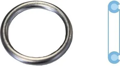 Produktbild von CORTECO Dichtring Ölablaßschraube 005508H 2mm Aluminium 22mm