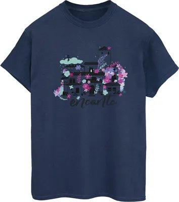 Produktbild von Disney - "Encanto Casita" T-Shirt für Damen BI22429 (S) (Marineblau)