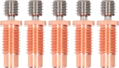 Obrázek produktu pro 5 kusů bimetalových trubek Heatbreak s vysokou tvrdostí a odolností proti opotřebení pro 3D tiskárny se závitem M6 a M7
