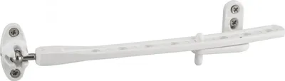 Image de Entrebâilleur de fenêtre, 8 positions, réversible, cadenassable, blanc - THIRARD