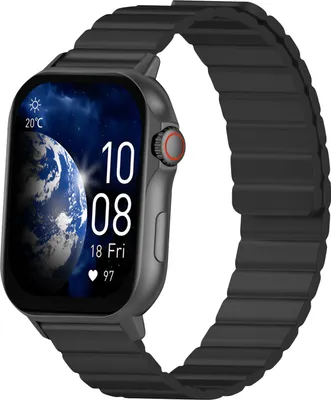 Zdjęcie produktu dla SMARTWATCH Zegarek Wodoodporny SMART WATCH IP68 AMOLED 2,04" PROOVE HUMBLE / Czarny