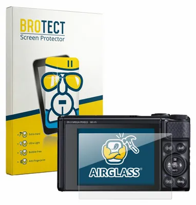 Produktbild von BROTECT Schutzglas für Canon PowerShot SX740 HS / Lite Schutzfolie Panzer Folie Glas Display Schutz klar