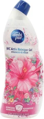 Zdjęcie produktu dla Ambi Pur, Żel do WC, pink hibiscius & rose, 750 ml