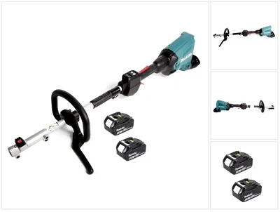 Image de Makita DUX 60 T Entraînement multifonctions sans fil 36V ( 2x 18V ) Brushless + 2x batterie 5,0Ah