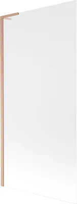 Zdjęcie produktu dla Mexen Next L parawan nawannowy 1-skrzydłowy 90 x 150 cm, szron, miedź szczotkowana - 895-090-000-03-30-65