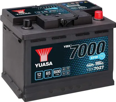 Image de Yuasa YBX7027 EFB 12V 65Ah batterie de voiture