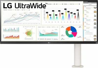Produktbild von LG UltraWide 34WQ68X-W - LED-Monitor - 86.72 cm (34") - 2560 x 1080 UWFHD - IPS - 400 cd/m²