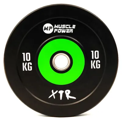 Produktbild von Muscle Power Bumper Plate Pro 10 kg