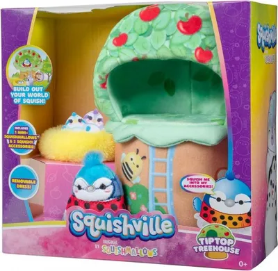 Image de Jazwares - Squishville By Squishmallows Tiptop Treehouse