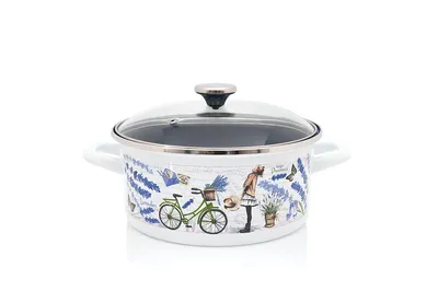 Immagine prodotto di Metalac, Casseruola con coperchio Provance 24 cm, 4,4 l