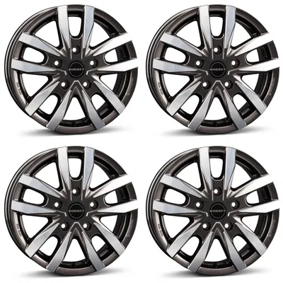 Immagine prodotto di 4 cerchi Borbet CW5 6,5x16 ET60 5x120 ANTP per VW Amarok Crafter T75x120 ANTP per VW Amarok Crafter T7 ruote in alluminio