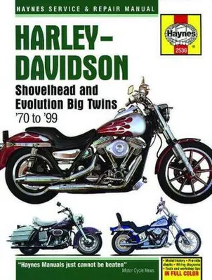 Obrázok produktu pre Harley-Davidson Shovelhead & Evolution Big Twins (70-99) Haynes Repair Manual