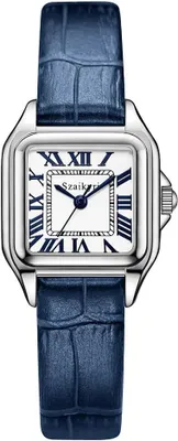 Produktbild von Watch Für Damen mit Klassisches Quadrat Damenuhr mit römischen Ziffern Damenkleiduhren Armbanduhr Damen mit Präzise Zeitmessung