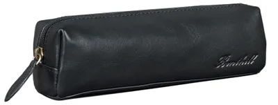Produktbild von Benthill Federmappe Leder - Vintage Federmäppchen für Stifte - Federtasche für Schule / Uni - Kleine Leder-Etui Mäppchen - Kosmetiktasche