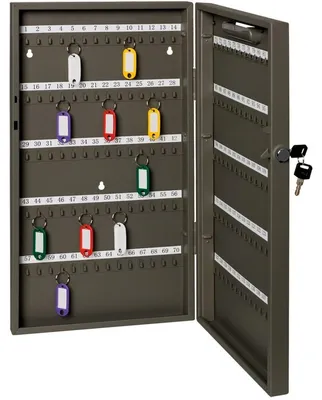 Produktbild von Alco Schlüsselschrank Stahlblech für 200 Schlüssel anthrazit