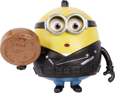 Immagine prodotto di Mattel, Otto con snodo e pietra zodiacale Minions The Rise Of Gru, giallo