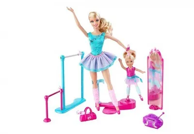 Produktbild von Barbie Ich Wäre Gern... Ballett-Lehrerin Spielset, Ab 3 Jahren (T7176)