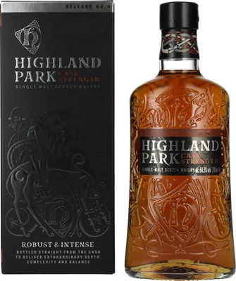 Produktbild von Highland Park CASK STRENGTH Release 4 64,3% Vol. 0,7l in Geschenkbox