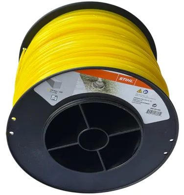 Produktbild von STIHL 0000 930 2620 Mähfaden Trimmerfaden Quadratisch 3mm x 280 Meter in der Farbe Gelb