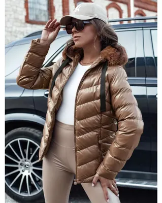 Productafbeelding van Dstreet dames overgangsjas Mirial, bruin, maat S