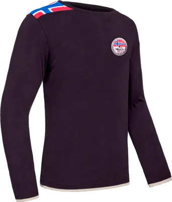 Produktbild von Nebulus Longsleeve FREEKY Herren, Longsleeve, Rundhalsausschnitt, P6680 - Herren, schwarz-grau, L