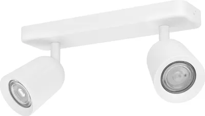 Zdjęcie produktu dla Eglo oświetlenie 2 reflektory Camaldoli biały 30 x 12 cm