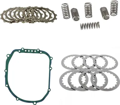 Immagine prodotto di Frizione completa: dischi, molle, guarnizioni e lamelle per Yamaha YZF 600 RN Thunder Cat, anni di produzione 1999-2002, di Pamoto - Nuova