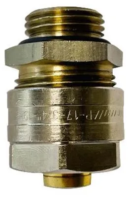 Produktbild von Purmo Universal-Anschlussverschraubung FAZ1S12M17S0000 17 mm, 4-tlg., 1/2" AG