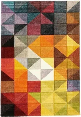Image de MARIX Tapis tissé pour le salon et la chambre à coucher à motifs géométriques