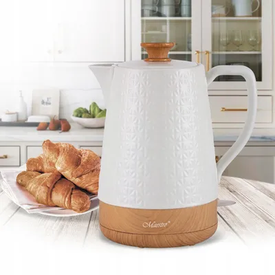 Produktbild von Wasserkocher Feel Maestro MR-076 Weiß Keramik 1800 W 2 L