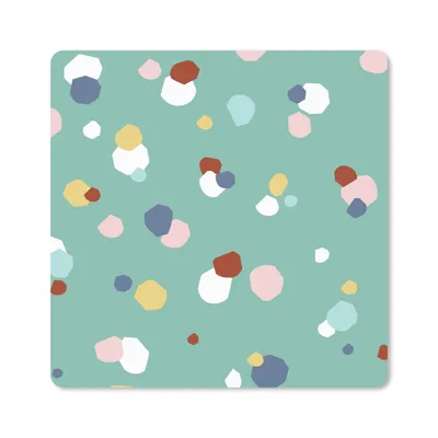 Produktbild von MuchoWow® Mauspad Mousepad Design - Punkte - Kinder 30x30 cm - Mousepads - Maus Mat - Pad - Mausunterlage - Gaming