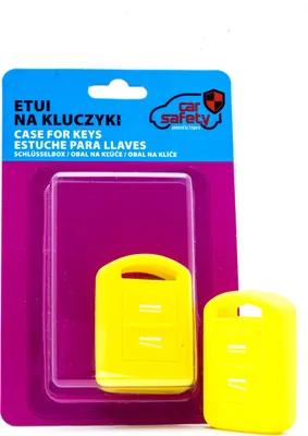 Produktbild von Silikonhülle Schlüsselcover GELB für Opel