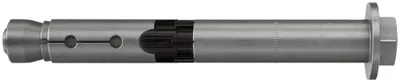 Produktbild von fischer Hochleistungsanker FH II 10/25 S R mit Sechskantkopf nicht rostender Stahl, 50 Stück