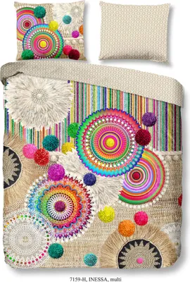 Zdjęcie produktu dla Muller Textiles 7159.99.12, Koc do nakrycia w zestawie, Poszewka na poduszkę dołączona