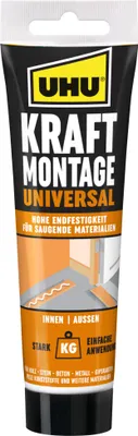 Produktbild von UHU KRAFT Montagekleber UNIVERSAL weiß 200 g Tube