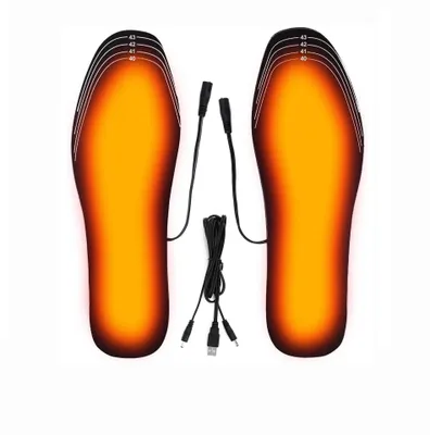 Imagen del producto de Plantilla calefactora USB para zapatos, una suela que se carga y calienta para mantener sus zapatos calientes